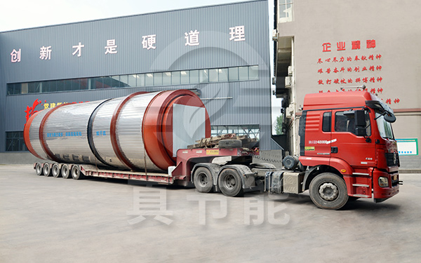 紅薯渣烘干機(jī)運輸發(fā)貨現(xiàn)場